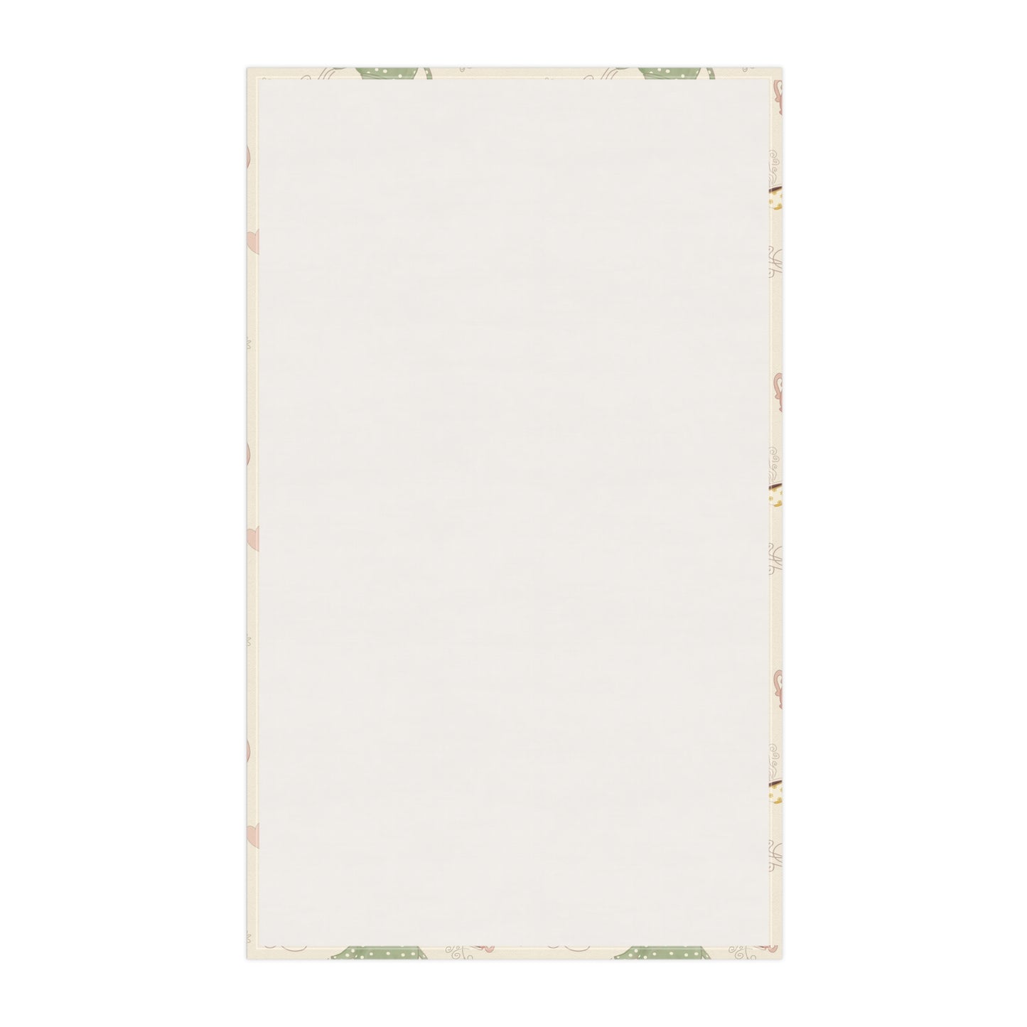 Tea Towels - Vintage Teatime at Grandmas Pattern