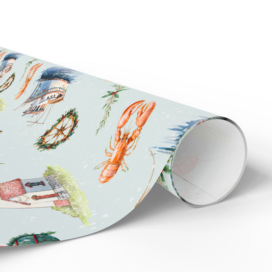 Wrapping Paper - A Very Merry Coastal Christmas