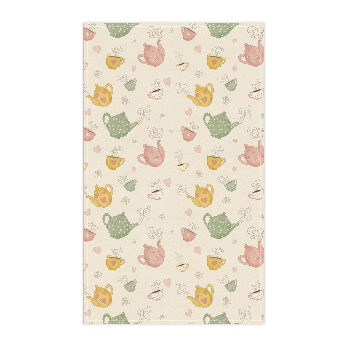 Tea Towels - Vintage Teatime at Grandmas Pattern