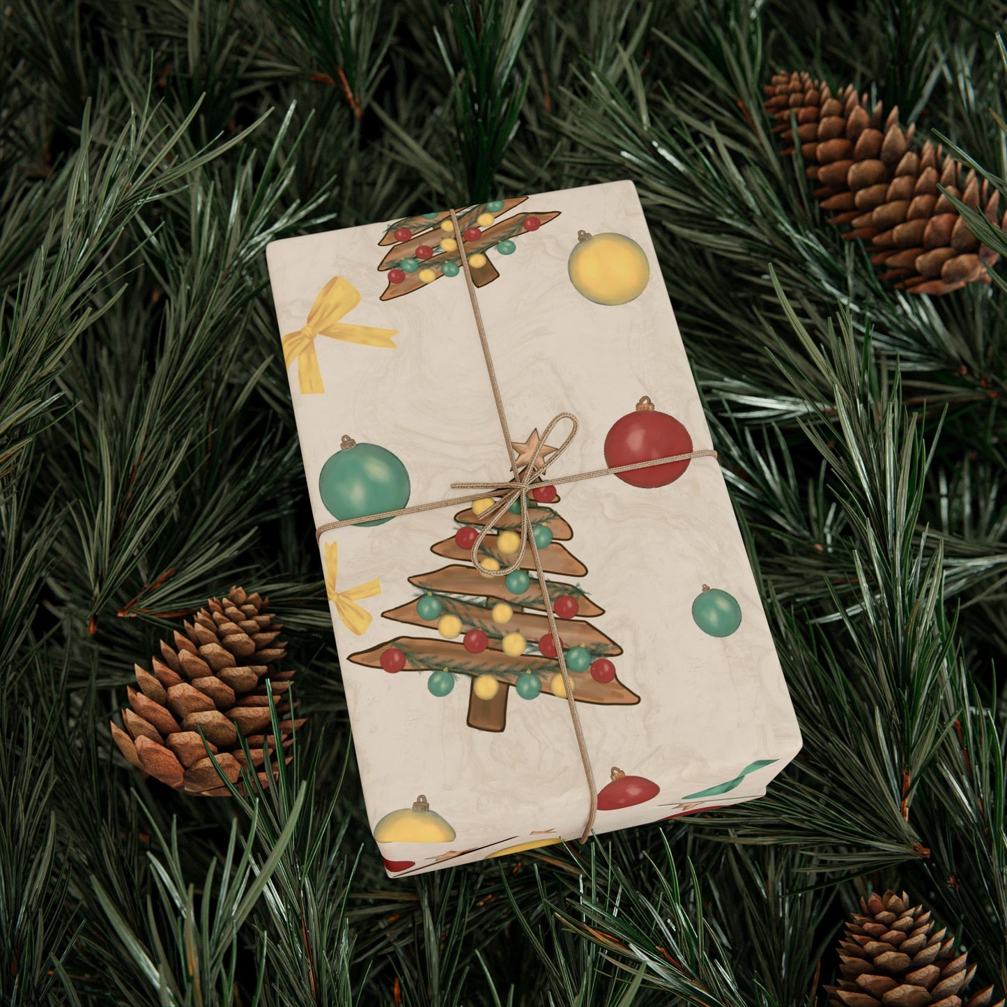 Wrapping Paper - Driftwood Christmas