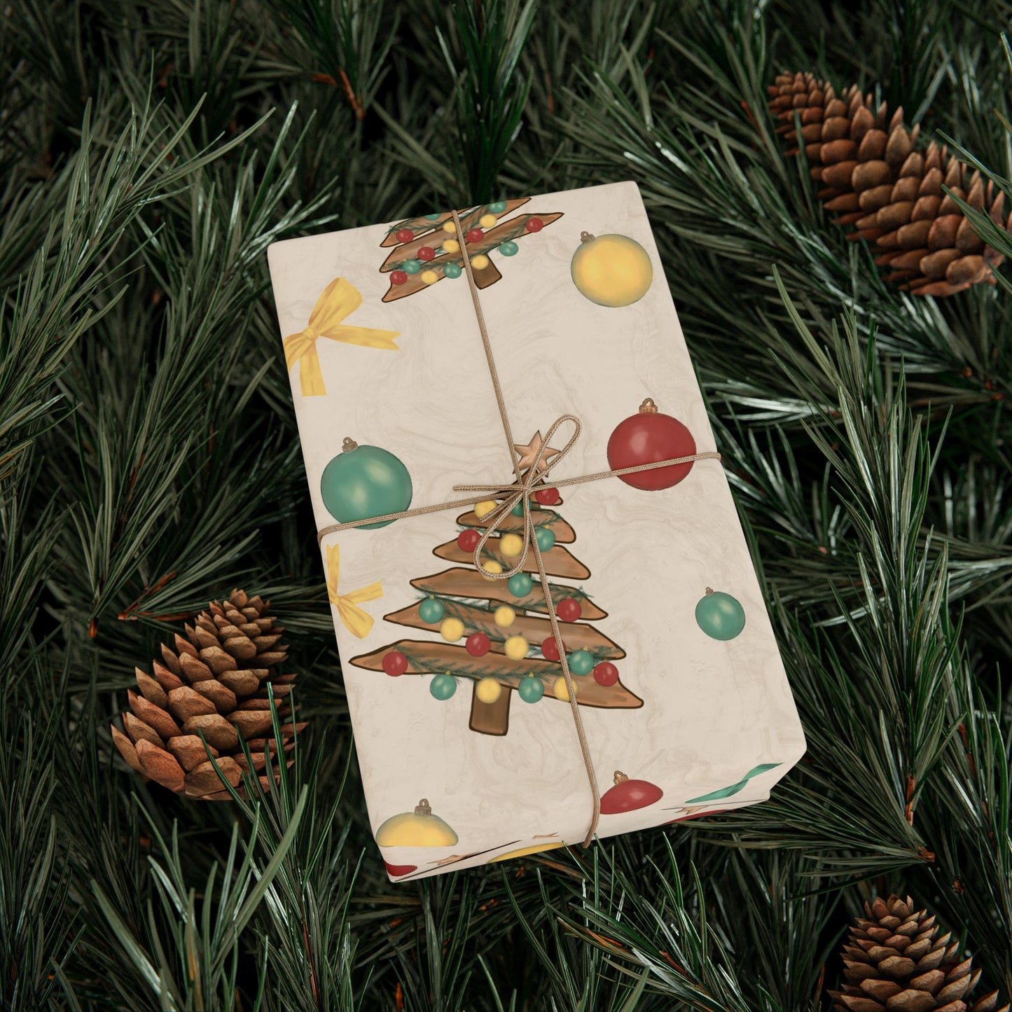 Wrapping Paper - Driftwood Christmas